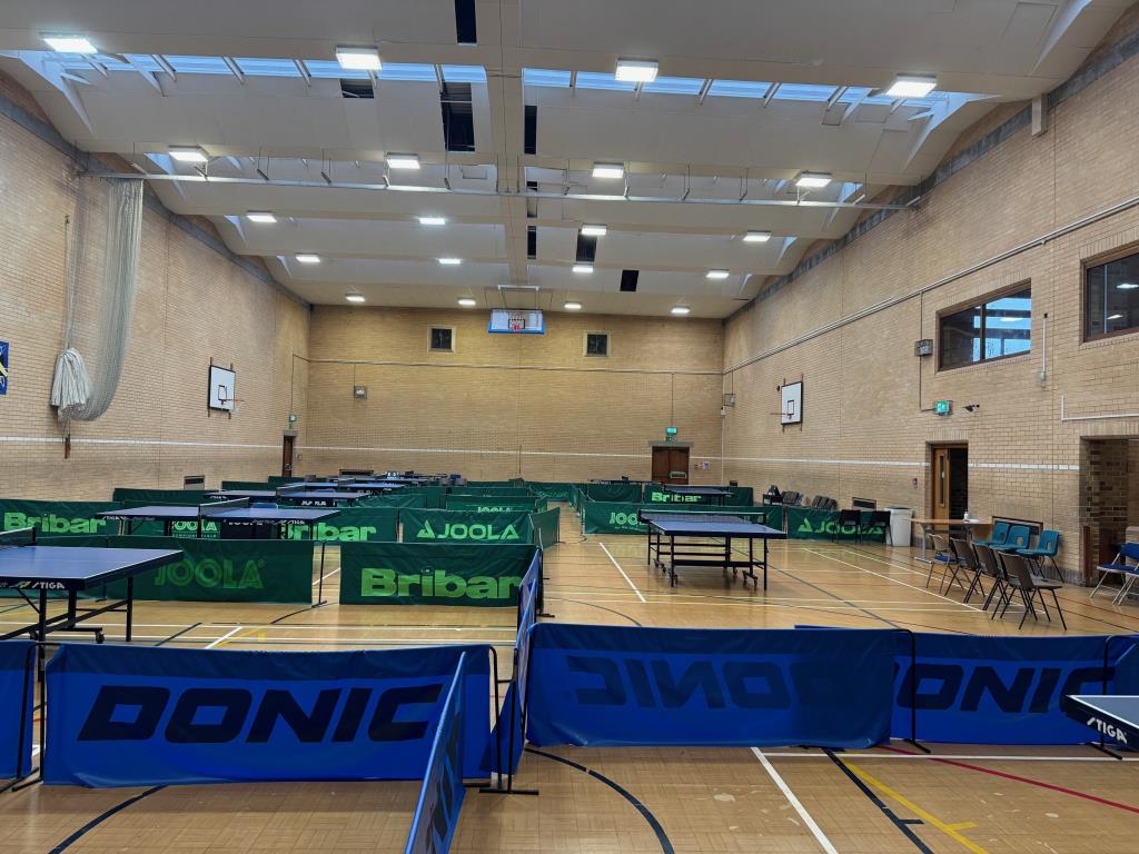 Lot: 91 - SUBSTANTIAL BUILDING WITH ATTACHED SPORTS HALL AND PARKING WITH POTENTIAL - Internal of sports hall